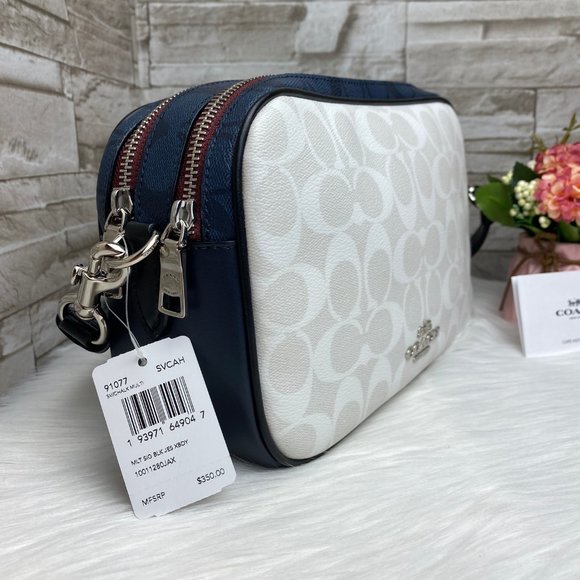 coach camera bag double zip